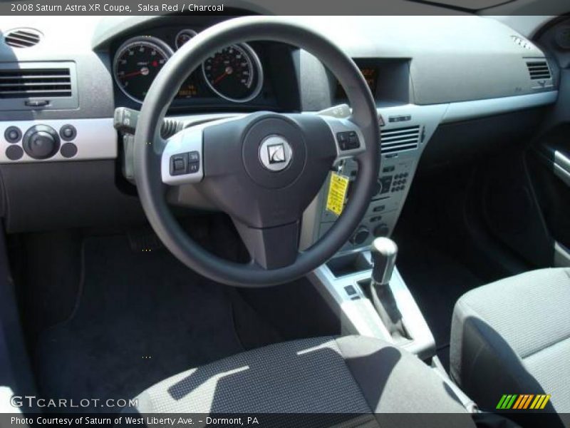 Salsa Red / Charcoal 2008 Saturn Astra XR Coupe