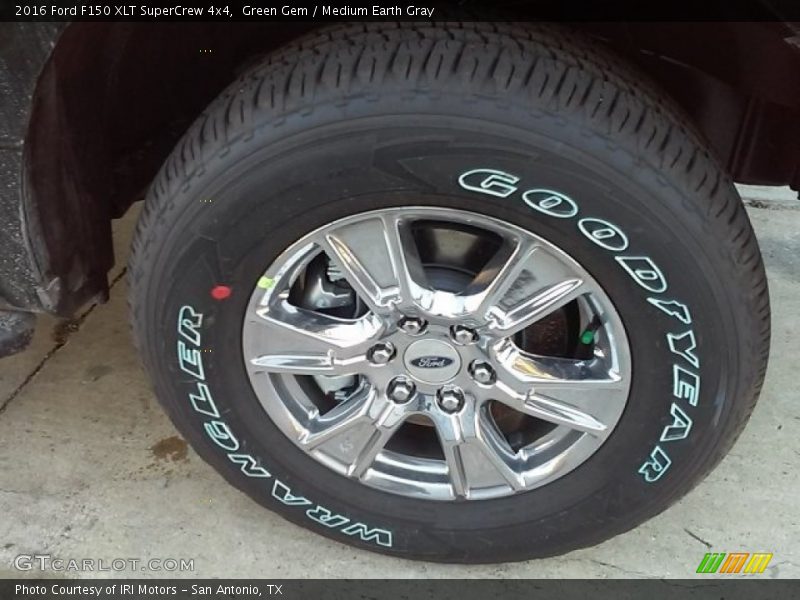 Green Gem / Medium Earth Gray 2016 Ford F150 XLT SuperCrew 4x4