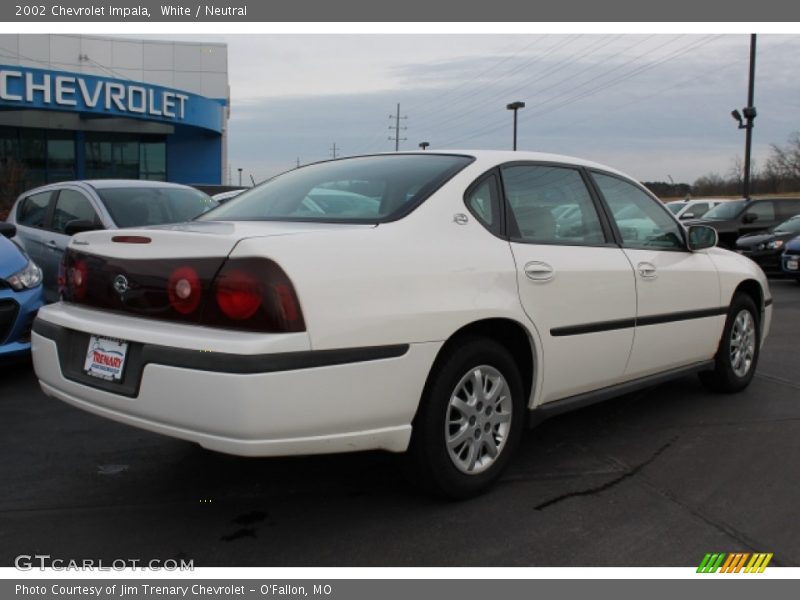 White / Neutral 2002 Chevrolet Impala
