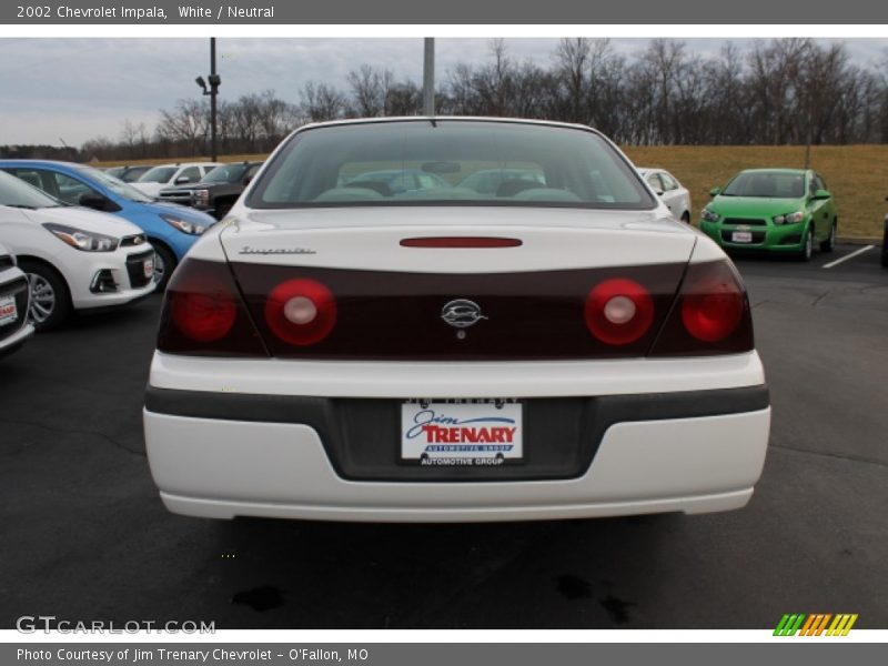 White / Neutral 2002 Chevrolet Impala