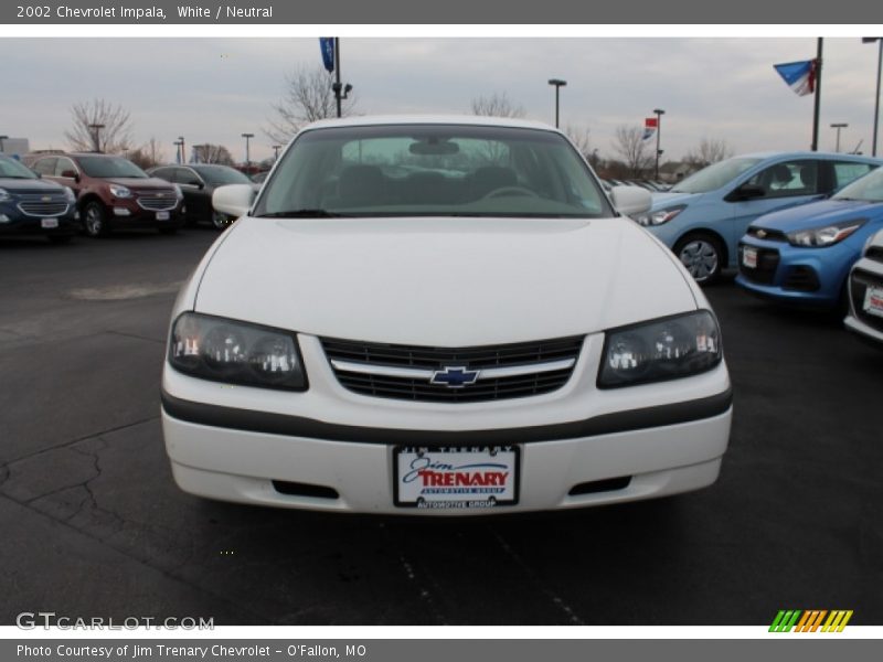 White / Neutral 2002 Chevrolet Impala