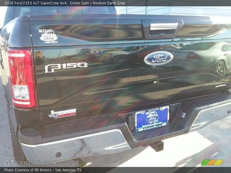 Green Gem / Medium Earth Gray 2016 Ford F150 XLT SuperCrew 4x4