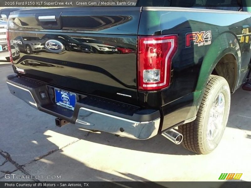Green Gem / Medium Earth Gray 2016 Ford F150 XLT SuperCrew 4x4