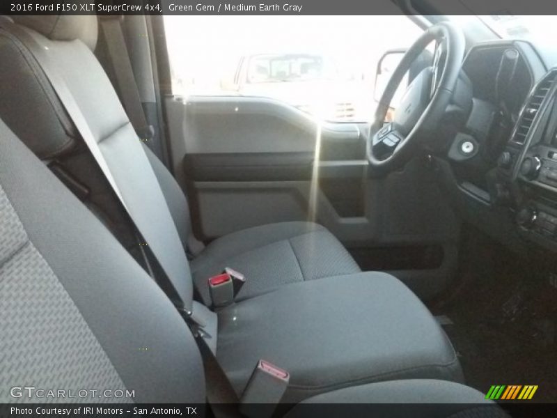 Green Gem / Medium Earth Gray 2016 Ford F150 XLT SuperCrew 4x4