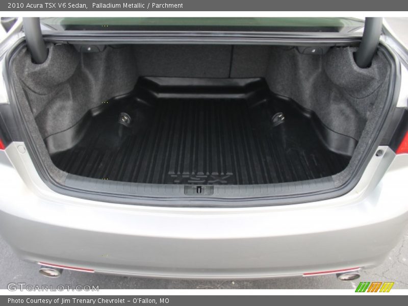 Palladium Metallic / Parchment 2010 Acura TSX V6 Sedan