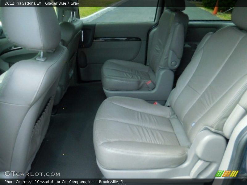 Glacier Blue / Gray 2012 Kia Sedona EX