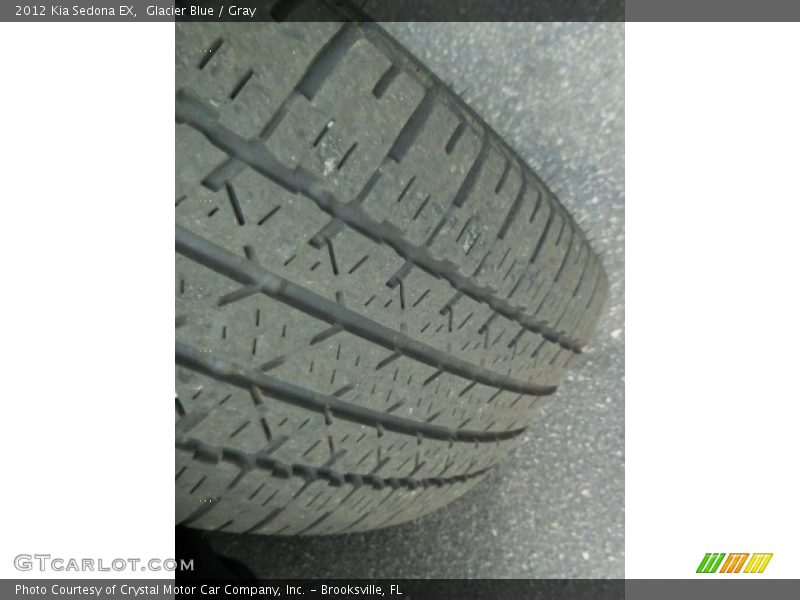 Glacier Blue / Gray 2012 Kia Sedona EX