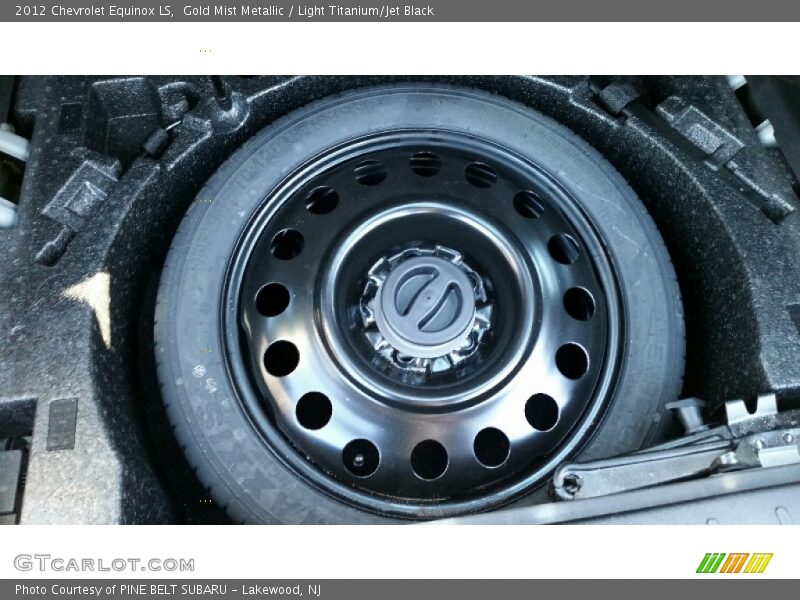 Gold Mist Metallic / Light Titanium/Jet Black 2012 Chevrolet Equinox LS