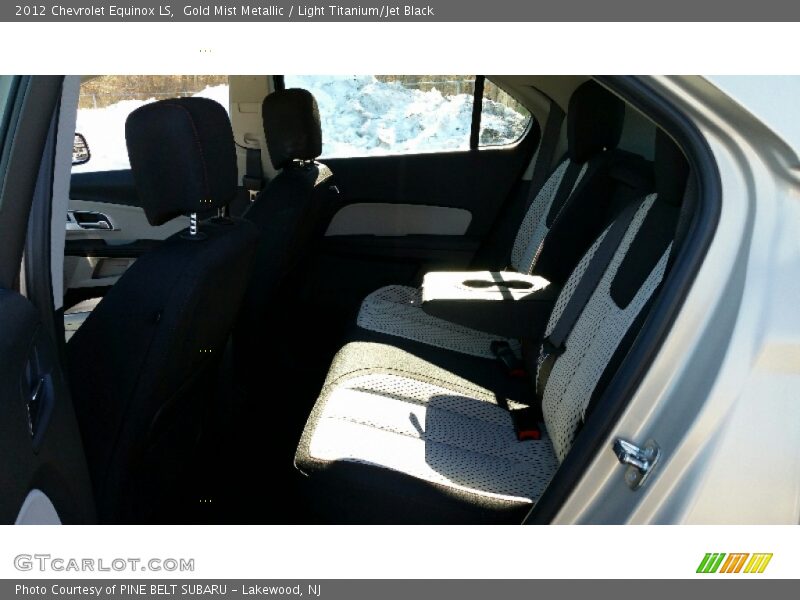 Gold Mist Metallic / Light Titanium/Jet Black 2012 Chevrolet Equinox LS