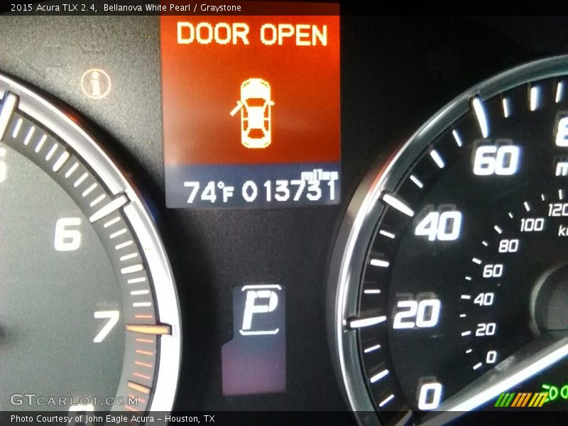 Bellanova White Pearl / Graystone 2015 Acura TLX 2.4