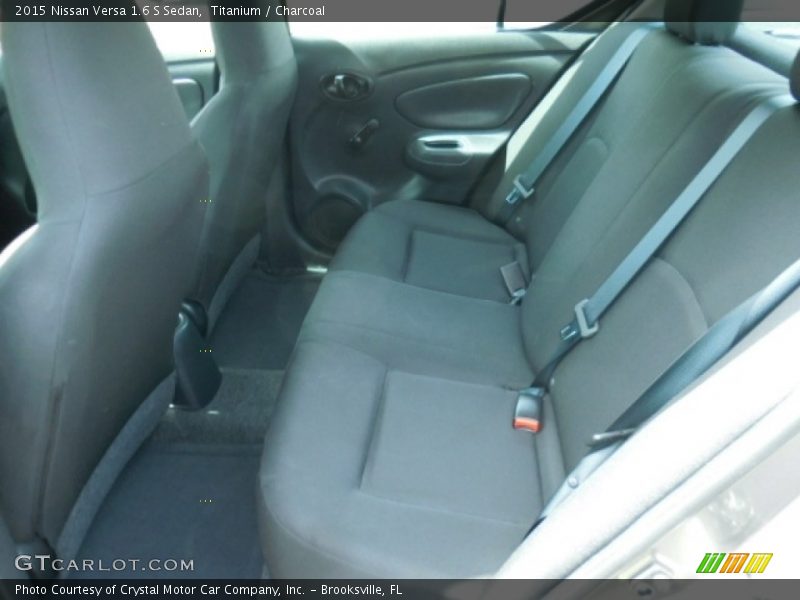 Titanium / Charcoal 2015 Nissan Versa 1.6 S Sedan
