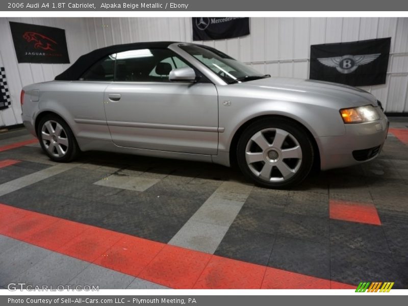 Alpaka Beige Metallic / Ebony 2006 Audi A4 1.8T Cabriolet