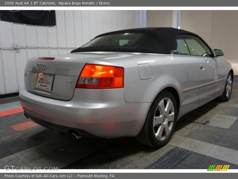 Alpaka Beige Metallic / Ebony 2006 Audi A4 1.8T Cabriolet