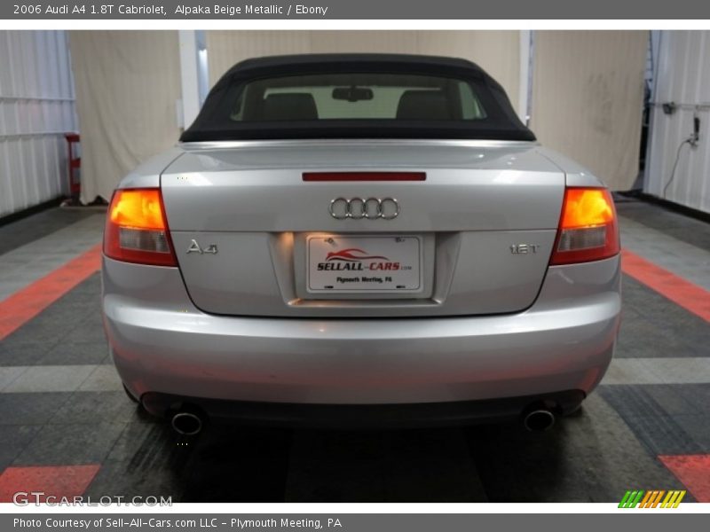 Alpaka Beige Metallic / Ebony 2006 Audi A4 1.8T Cabriolet