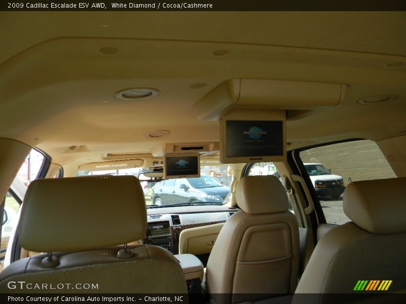 White Diamond / Cocoa/Cashmere 2009 Cadillac Escalade ESV AWD