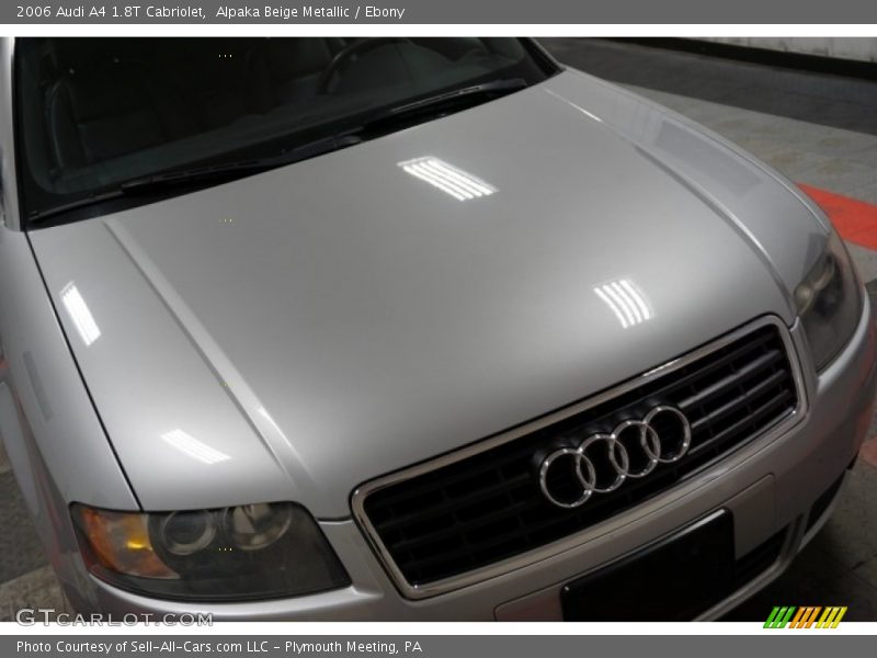 Alpaka Beige Metallic / Ebony 2006 Audi A4 1.8T Cabriolet