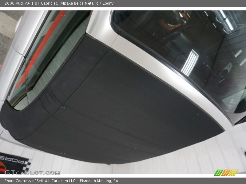 Alpaka Beige Metallic / Ebony 2006 Audi A4 1.8T Cabriolet