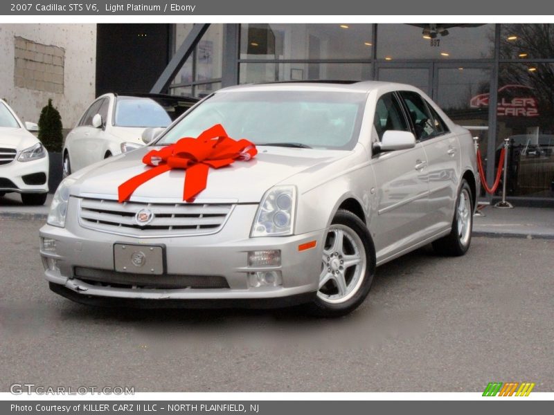 Light Platinum / Ebony 2007 Cadillac STS V6