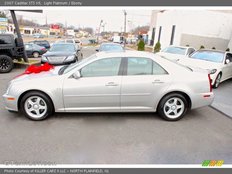 Light Platinum / Ebony 2007 Cadillac STS V6