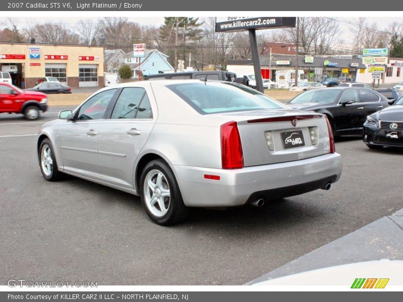 Light Platinum / Ebony 2007 Cadillac STS V6