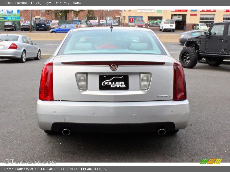 Light Platinum / Ebony 2007 Cadillac STS V6