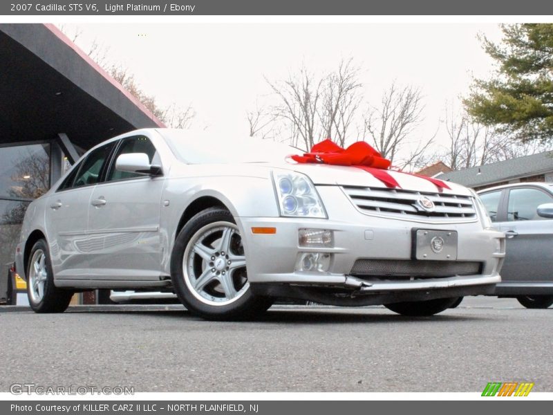 Light Platinum / Ebony 2007 Cadillac STS V6