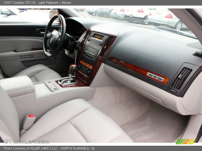 Light Platinum / Ebony 2007 Cadillac STS V6
