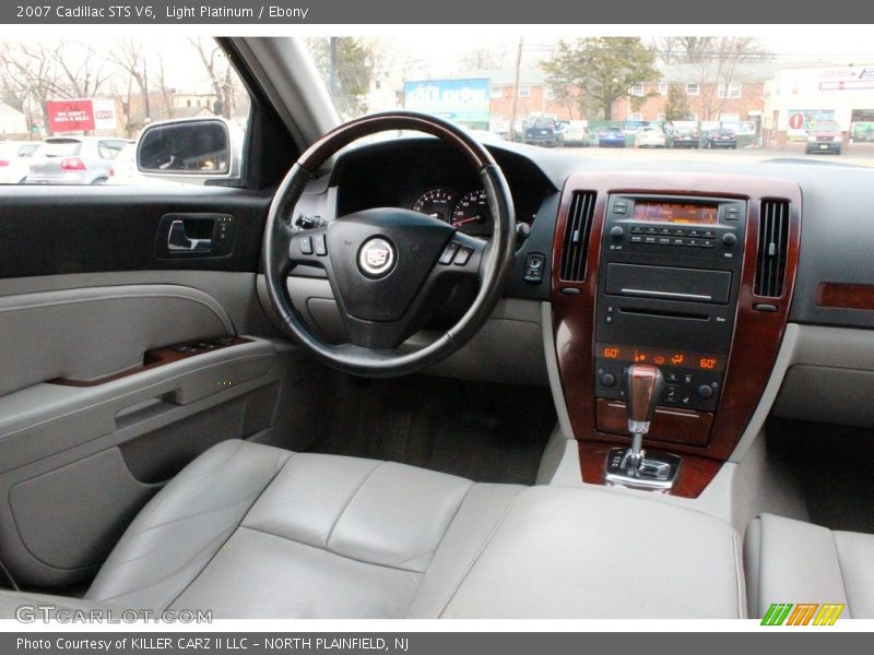 Light Platinum / Ebony 2007 Cadillac STS V6