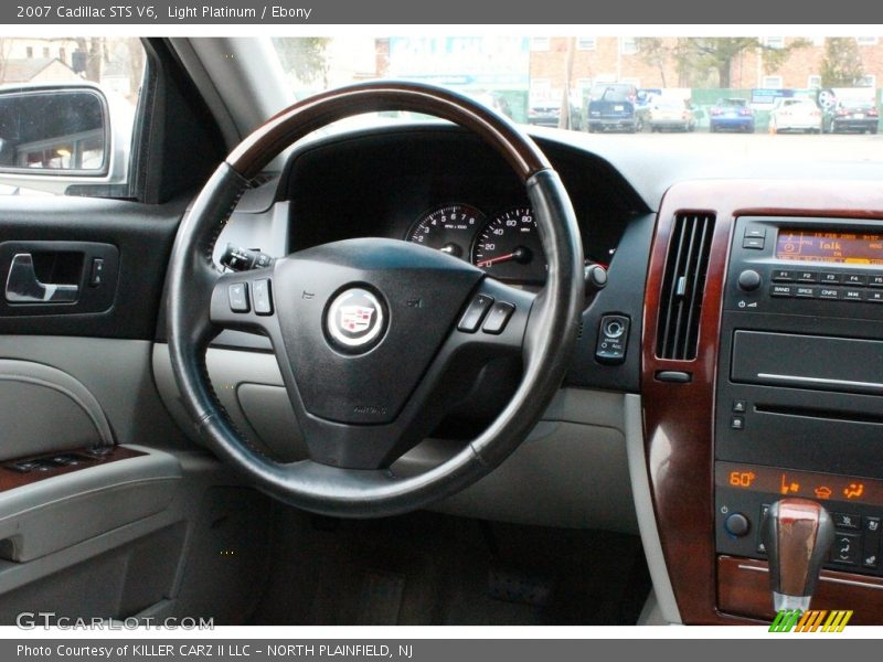 Light Platinum / Ebony 2007 Cadillac STS V6