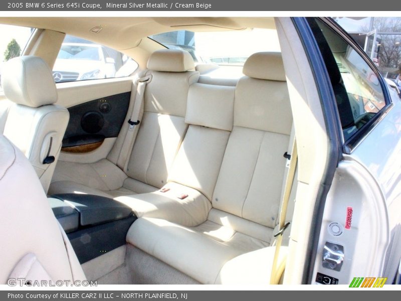 Mineral Silver Metallic / Cream Beige 2005 BMW 6 Series 645i Coupe