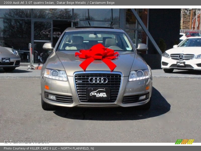 Dakar Beige Metallic / Cardamom Beige 2009 Audi A6 3.0T quattro Sedan