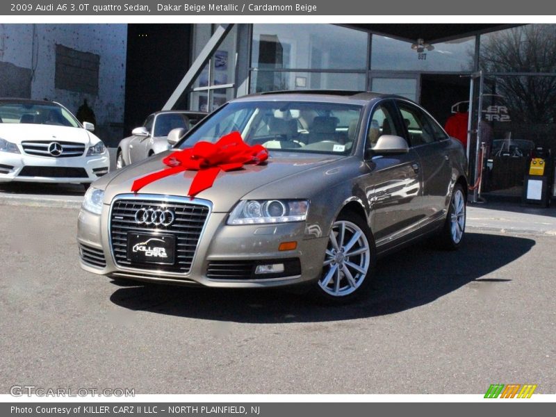 Dakar Beige Metallic / Cardamom Beige 2009 Audi A6 3.0T quattro Sedan
