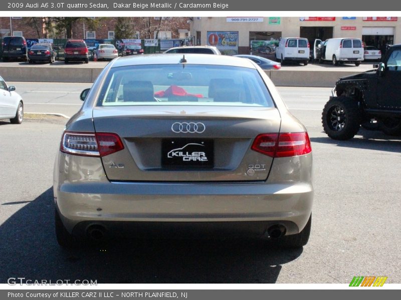 Dakar Beige Metallic / Cardamom Beige 2009 Audi A6 3.0T quattro Sedan