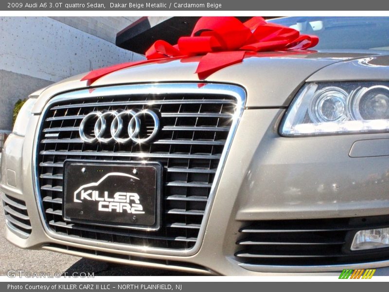 Dakar Beige Metallic / Cardamom Beige 2009 Audi A6 3.0T quattro Sedan