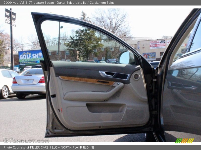 Dakar Beige Metallic / Cardamom Beige 2009 Audi A6 3.0T quattro Sedan