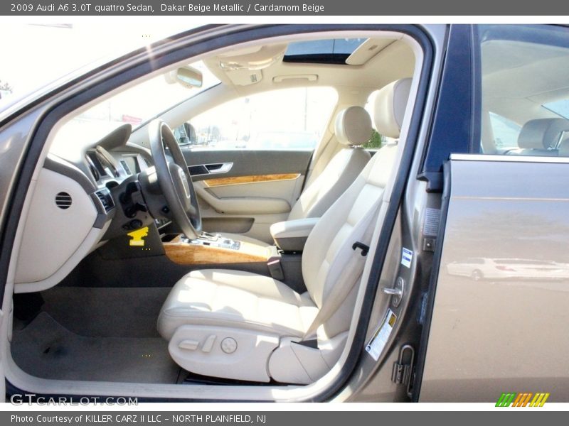 Dakar Beige Metallic / Cardamom Beige 2009 Audi A6 3.0T quattro Sedan