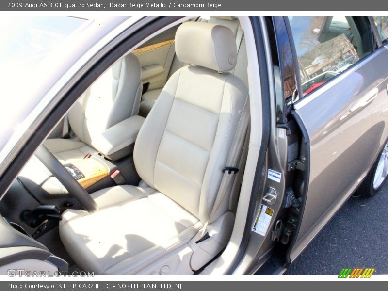 Dakar Beige Metallic / Cardamom Beige 2009 Audi A6 3.0T quattro Sedan