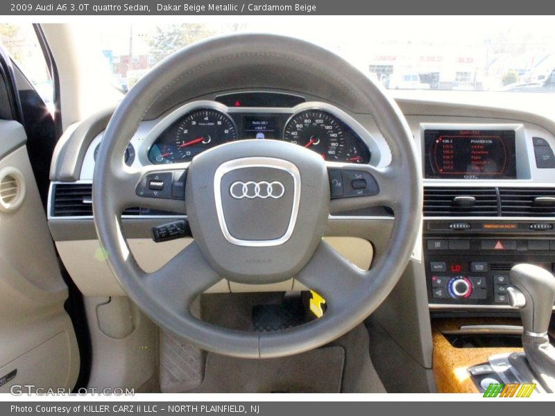Dakar Beige Metallic / Cardamom Beige 2009 Audi A6 3.0T quattro Sedan