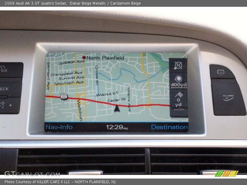 Dakar Beige Metallic / Cardamom Beige 2009 Audi A6 3.0T quattro Sedan