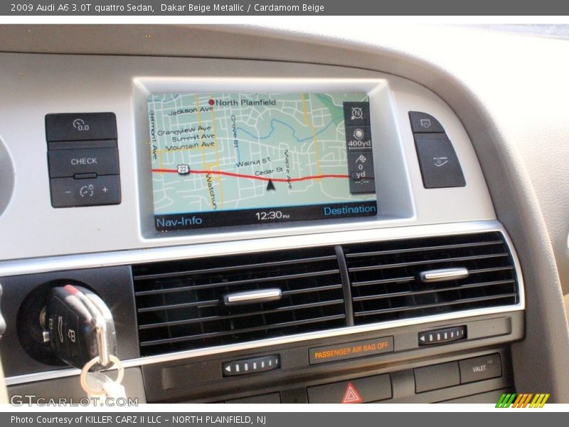Dakar Beige Metallic / Cardamom Beige 2009 Audi A6 3.0T quattro Sedan