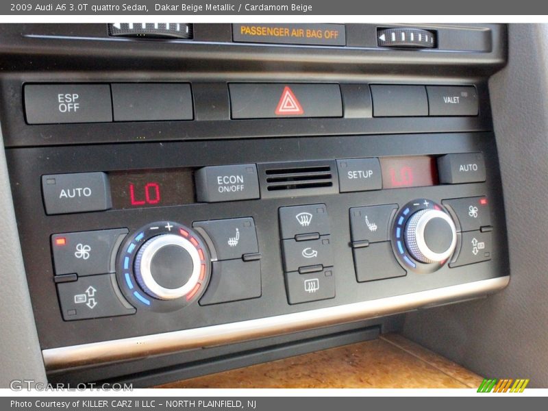 Dakar Beige Metallic / Cardamom Beige 2009 Audi A6 3.0T quattro Sedan