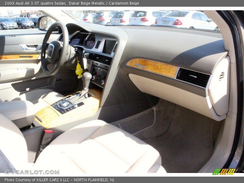 Dakar Beige Metallic / Cardamom Beige 2009 Audi A6 3.0T quattro Sedan