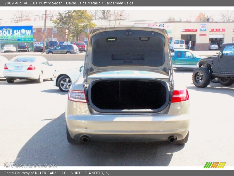 Dakar Beige Metallic / Cardamom Beige 2009 Audi A6 3.0T quattro Sedan