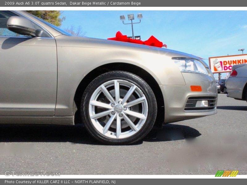 Dakar Beige Metallic / Cardamom Beige 2009 Audi A6 3.0T quattro Sedan