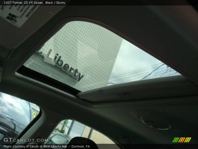 Black / Ebony 2007 Pontiac G6 V6 Sedan