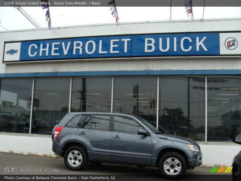 Azure Grey Metallic / Black 2008 Suzuki Grand Vitara