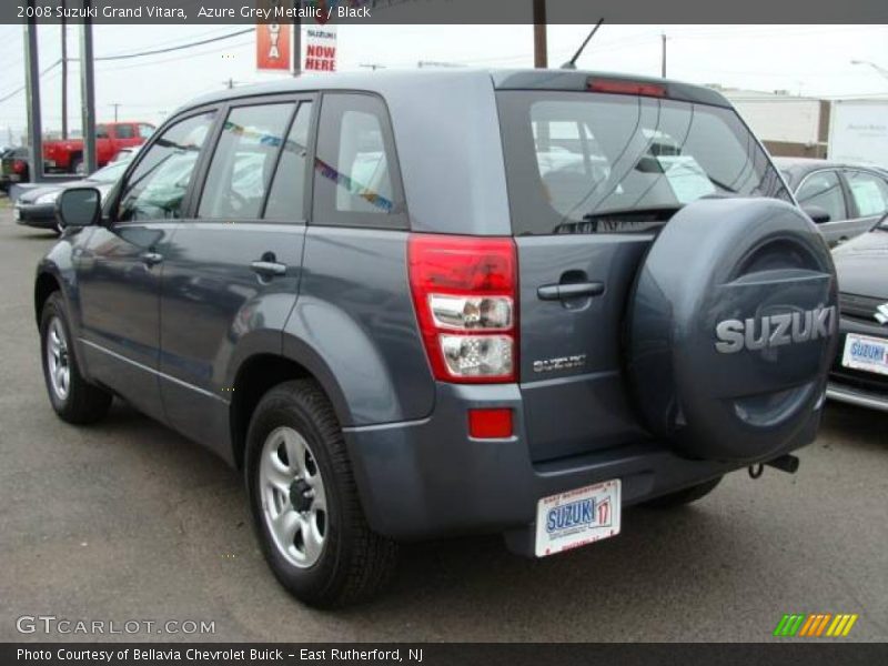 Azure Grey Metallic / Black 2008 Suzuki Grand Vitara
