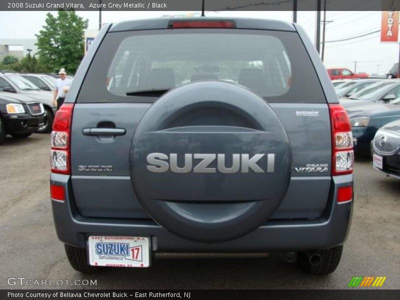Azure Grey Metallic / Black 2008 Suzuki Grand Vitara