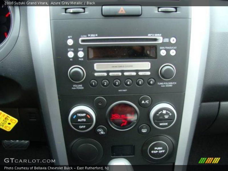 Azure Grey Metallic / Black 2008 Suzuki Grand Vitara