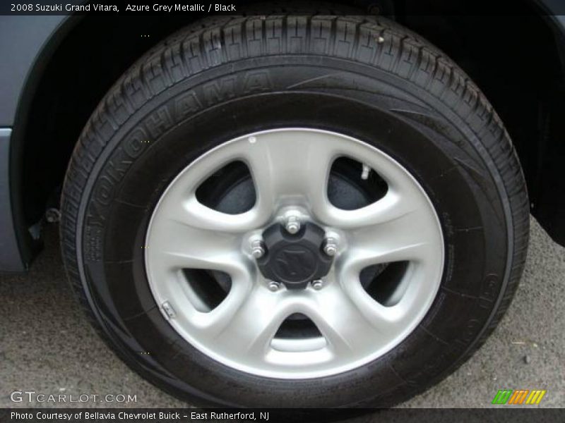 Azure Grey Metallic / Black 2008 Suzuki Grand Vitara